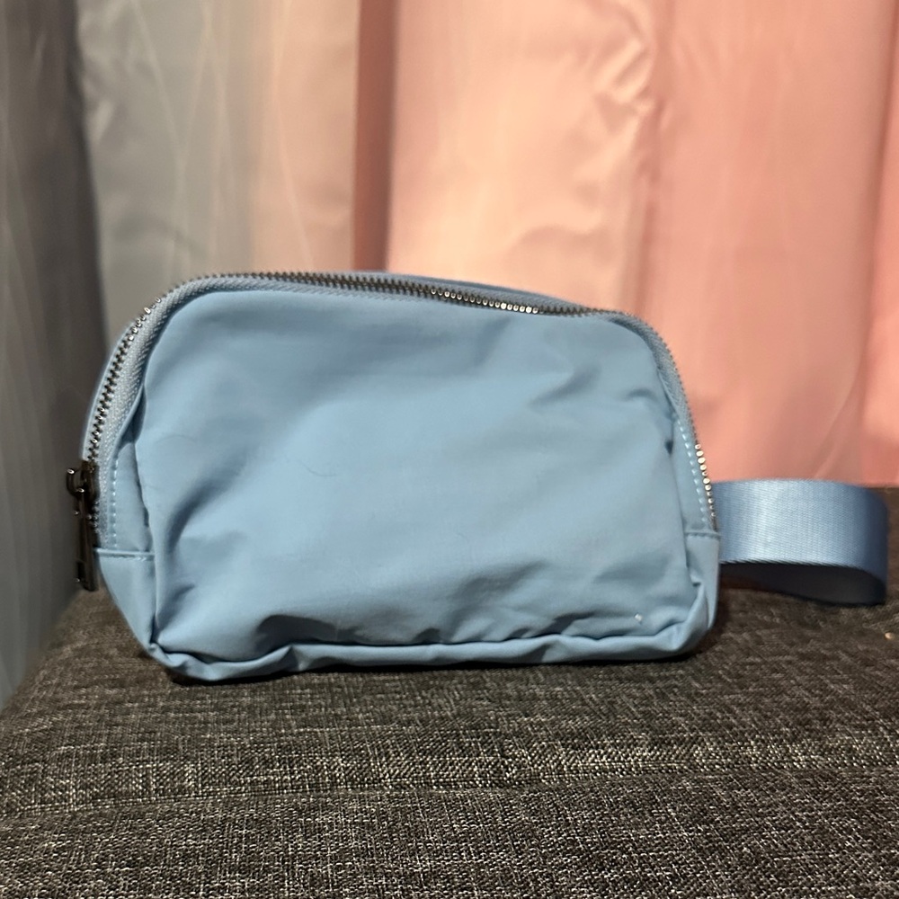 NWOT Sky Blue Belt Bag